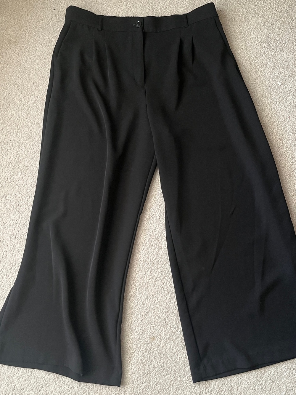 LOFT versa Black Wide Leg Palazzo Pants